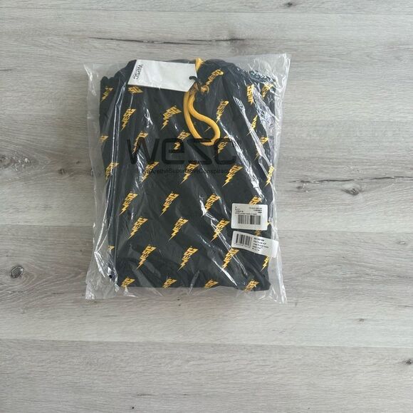 WESC‎ Mike Thunder AOP Printed Hoodie Black M NWT IN PACKAGE - Picture 5 of 7